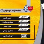 کارشناسی داوری دیدار پرسپولیس – ملوان