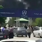 ببینید؛  کارخانه خودروسازى در بروجرد پس از حمله اسرائیل