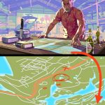 سرنخی تازه از نقشه بازی GTA 6؛ جزئیاتی پنهان از وسعت دنیای بازی فاش شد
