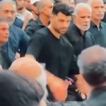 عزاداری مهدی طارمی در شب تاسوعا